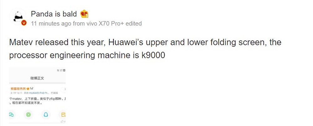 Huawei mate v