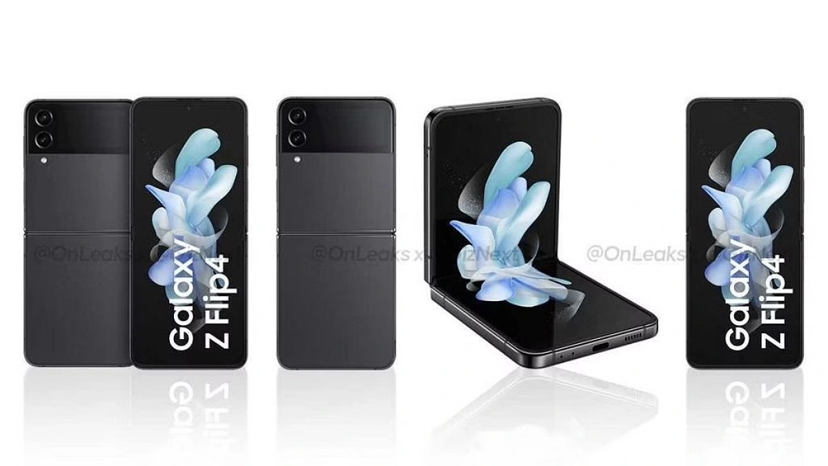 رندر طرح Samsung Galaxy Z Flip 4