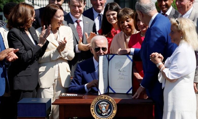 جو بایدن قانون CHIPS به ارزش 280 میلیارد دلار را امضا کرد