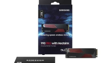 سامسونگ حافظه SSD 990 Pro را با سرعت خواندن و نوشتن 7450 و 6900 مگابایت‌برثانیه معرفی کرد