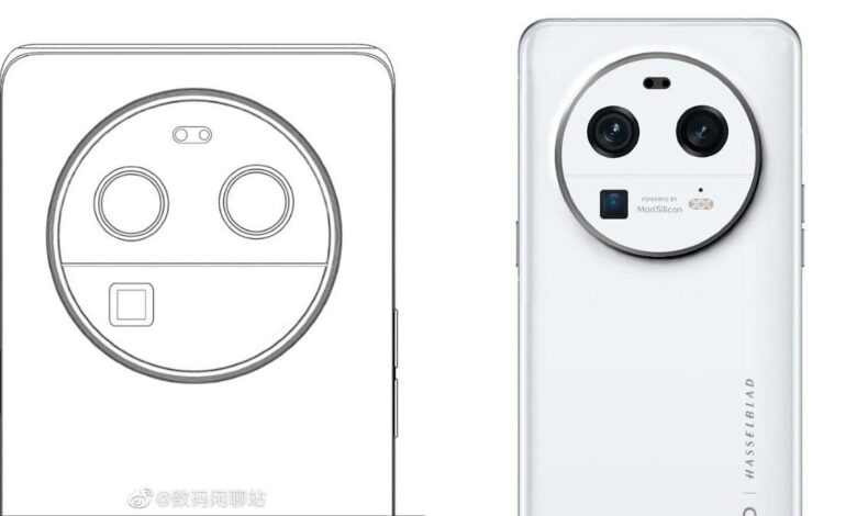 طراحی احتمالی اوپو Find X6 Pro به‌همراه سنسور 1 اینچی دوربین آن فاش شد