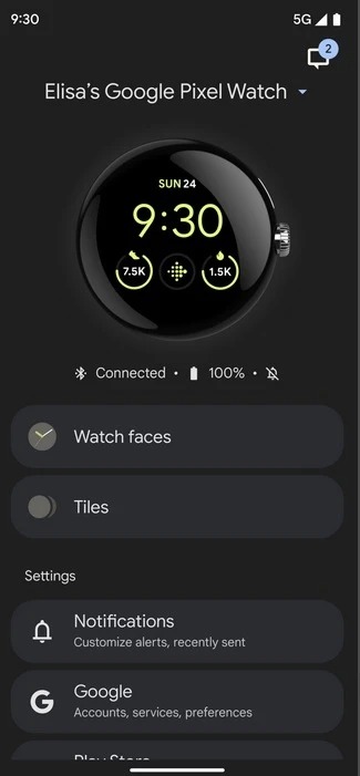 اولین آپدیت زمانی که Google Pixel Watch راه اندازی شد
