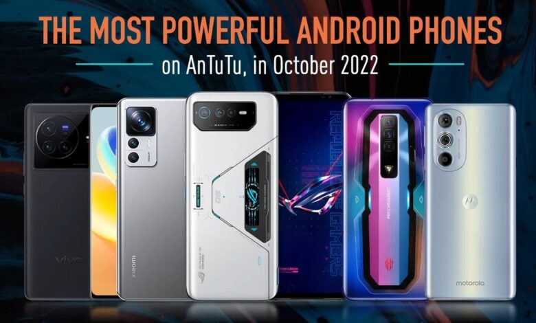 لیست بنچمارک Antutu اکتبر 2022 منتشر شد: صدرنشینی ROG Phone 6 برای چهارمین ماه پیاپی