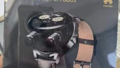 هواوی واچ بادز در تصاویر زنده دیده شد: ترکیب ساعت هوشمند و ایربادز در یک گجت