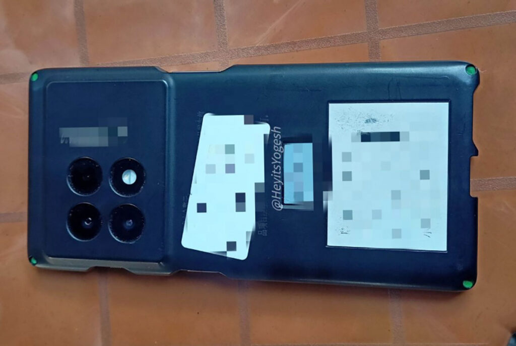 OnePlus 11R در یک قاب بدون برش