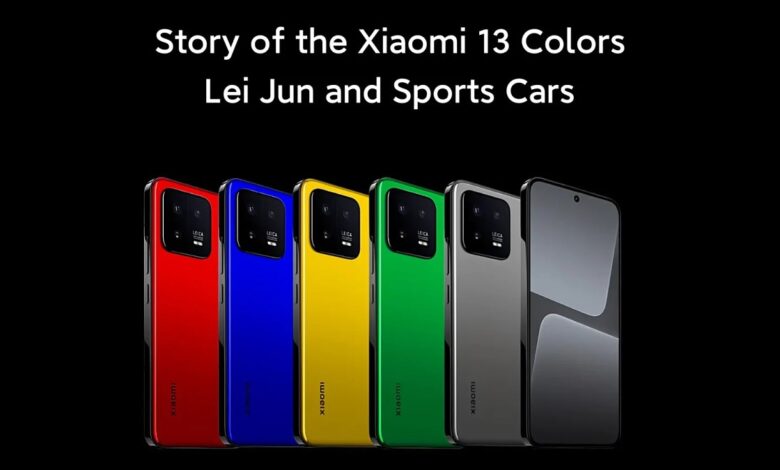 مدیرعامل شیائومی فلسفه رنگ بندی متنوع Xiaomi 13 را توضیح می‌دهد