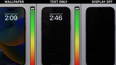 تأثیر نمایشگر همیشه روشن آیفون 14 پرو بر باتری این گوشی چگونه است؟ + مقایسه با گلکسی S22 Ultra