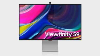 سامسونگ مانیتور ViewFinity S9 با وضوح 5K را رسما معرفی کرد