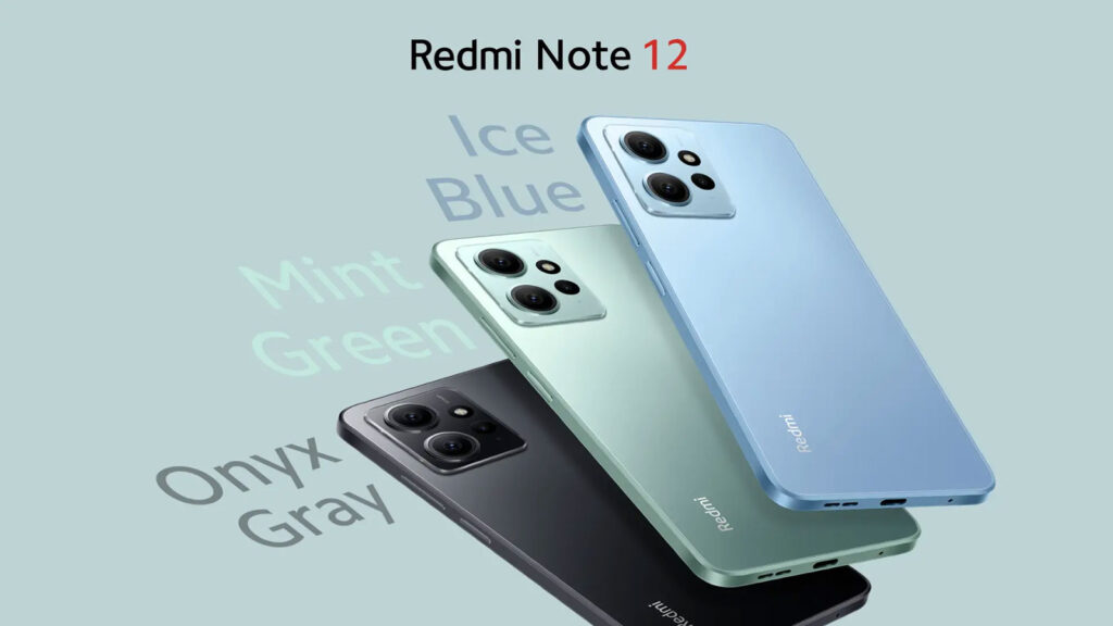 رنگ های Redmi Note 12 4G