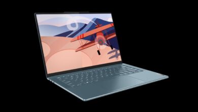 لپ تاپ لنوو Yoga Slim 7 با صفحه نمایش ۹۰ هرتزی معرفی شد