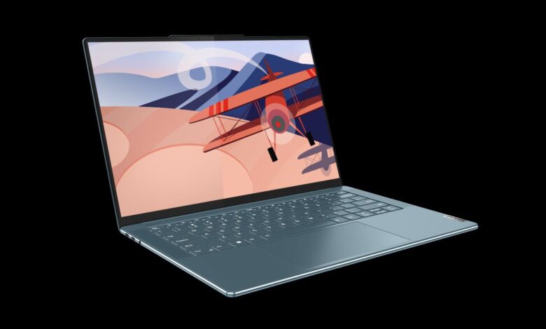لپ تاپ لنوو Yoga Slim 7 با صفحه نمایش ۹۰ هرتزی معرفی شد