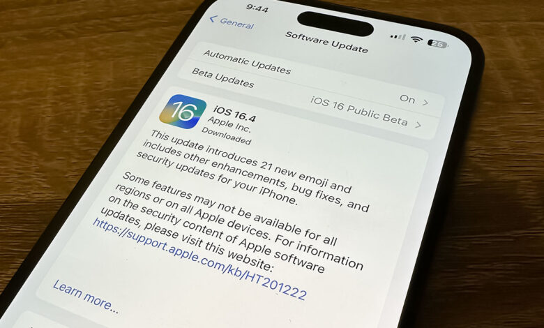 آپدیت iOS 16.4 اپل رسما ارائه شد