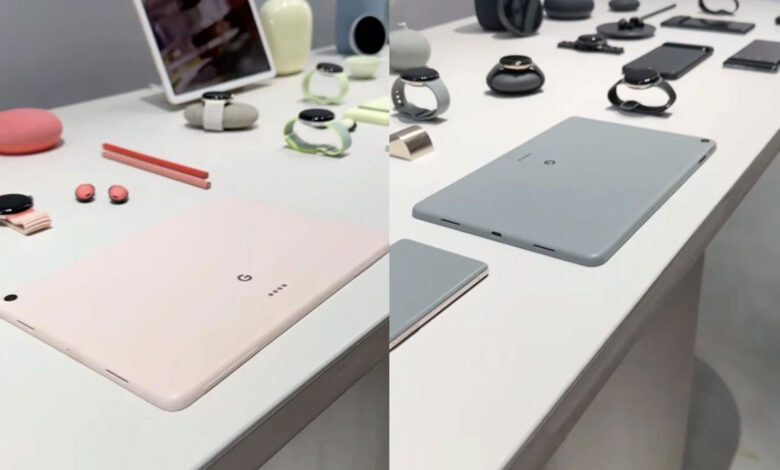 رنگ‌های مختلف گوگل Pixel Tablet در تصاویر واقعی دیده شد