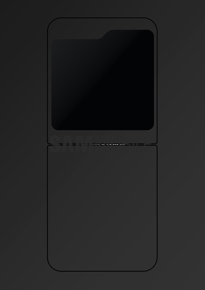 صفحه نمایش پوششی Galaxy Z Flip 5