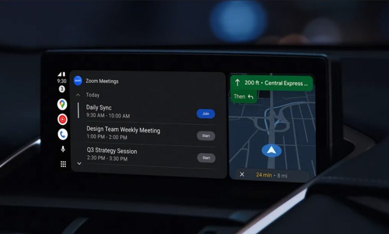 اندروید خودرو (Android for Cars) گوگل ویژگی و برنامه‌های جدید دریافت خواهد کرد