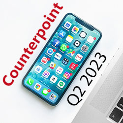 اخبار و خواندنی های موبایل | گزارش Counterpoint از بازار جهانی اسمارت‌فون در سه‌ماهه دوم 2023 – افت سالانه برای هشتمین فصل متوالی | mobile.ir