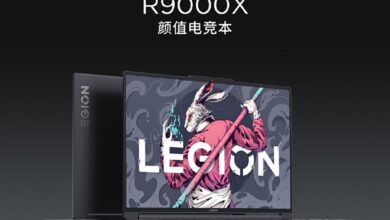 لپ تاپ لنوو Legion R9000X 2023 با نمایشگر ۱۶۵ هرتزی و پردازنده رایزن معرفی شد