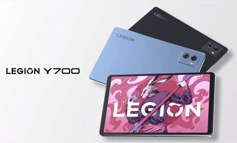 تبلت گیمینگ لنوو Legion Y700 2023 با اسنپدراگون 8 پلاس نسل 1 و نمایشگر 144 هرتز معرفی شد