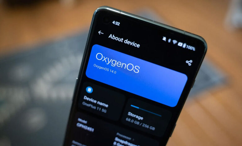 رابط کاربری OxygenOS 14 وان پلاس معرفی شد: مبتنی بر اندروید ۱۴