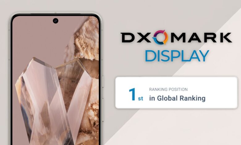 امتیاز DxOMark نمایشگر سری پیکسل 8 مشخص شد: برترین صفحه‌نمایش موبایل با امتیاز 154
