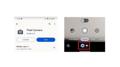 اسم Google Camera به Pixel Camera تغییر کرد + رابط کاربری جدید
