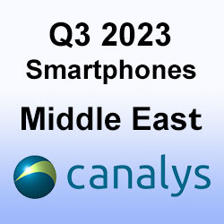 اخبار و خواندنی های موبایل | گزارش Canalys از بازار اسمارت‌فون خاورمیانه در سه‌ماهه سوم 2023 – رشد 21 درصدی با وجود رکود جهانی | mobile.ir