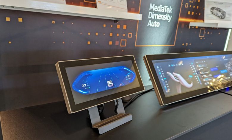 ورود مدیاتک به بازار خودروهای هوشمند با Dimensity Auto و همکاری با Nvidia