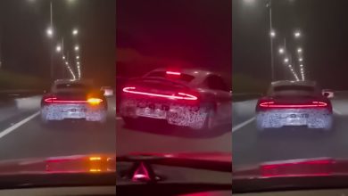 ویدئو خودرو شیائومی در خیابان‌ها منتشر شد: Xiaomi SU7 در پوشش استتاری