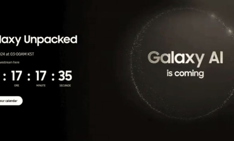 تیزر Galaxy Unpacked 2024 سامسونگ برای معرفی سری گلکسی S24 لو رفت: ۲۸ دی ۱۴۰۲ برای Galaxy AI