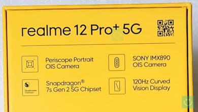 تصویری از جعبه Realme 12 Pro+ 5G مشخصات آن را نمایان کرد – اختصاصی ترنجی
