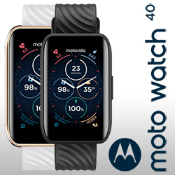 اخبار و خواندنی های موبایل | معرفی Moto Watch 40 – جدیدترین ساعت هوشمند موتورولا با ال‌سی‌دی خمیده و مقاومت در برابر آب | mobile.ir