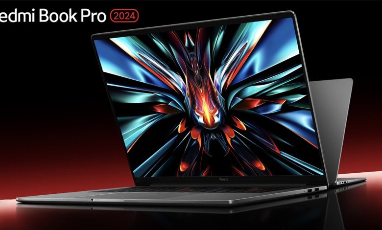 لپ تاپ شیائومی ردمی بوک پرو 2024 در دو سایز 14 و 16 اینچی با پردازنده سری Core Ultra معرفی شد