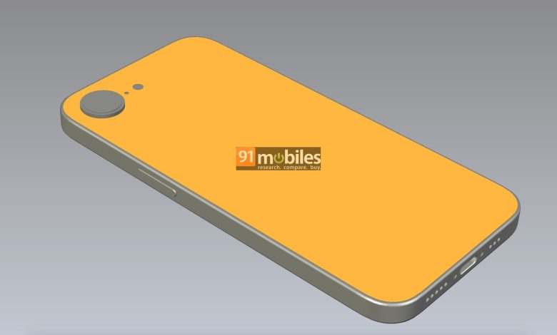 تصاویر قاب محافظ آیفون SE 4 طراحی این گوشی را نشان می‌دهد